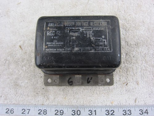 American Bosch RGD 6EI 6V Voltage Regulator, Used | eBay