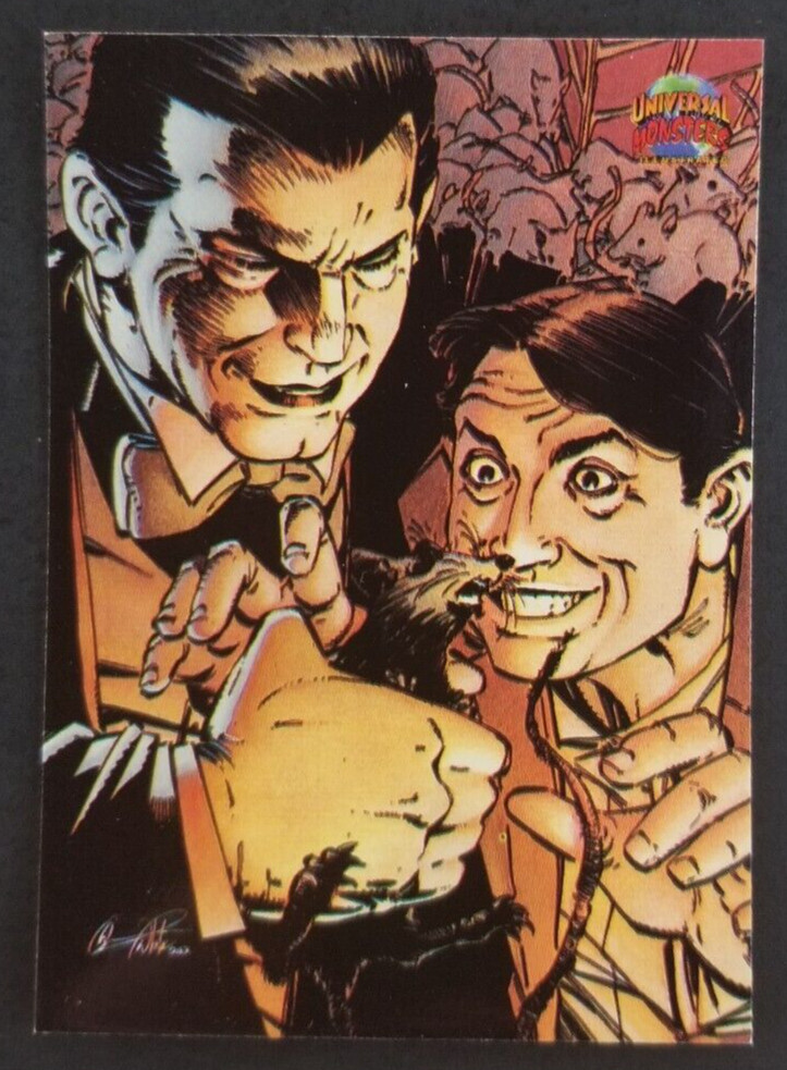 Dracula 1991 Universal Monsters Topps Card #8 (NM)