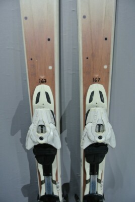 SKIS All Mountain-Salomon ORIGINS BAMBOO- 167cm Lovely skis for