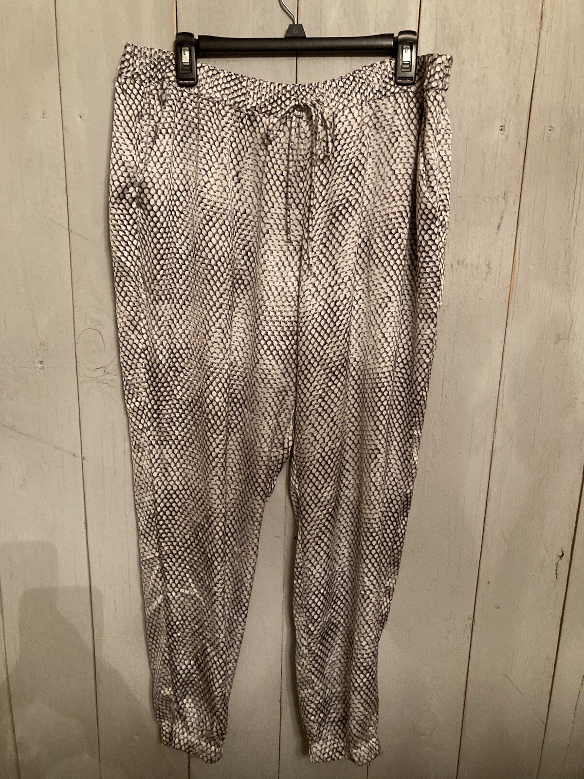 MICHAEL Michael Kors Python Snakeskin Print Draws… - image 1