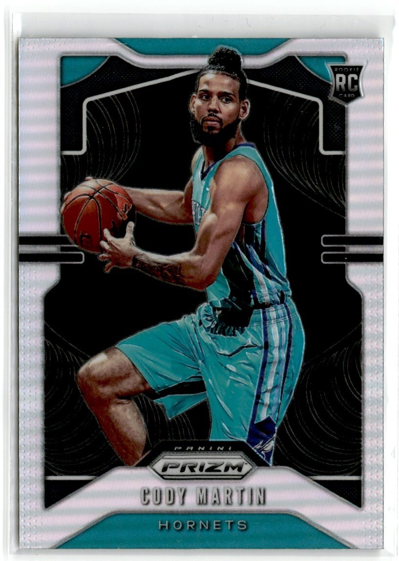 2019-20 Panini Prizm Silver Cody Martin #278 RC Charlotte Hornets
