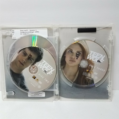 Teen Wolf Season 4 Video DVD 3-Disc Set - Widescreen - Foto 5 di 5