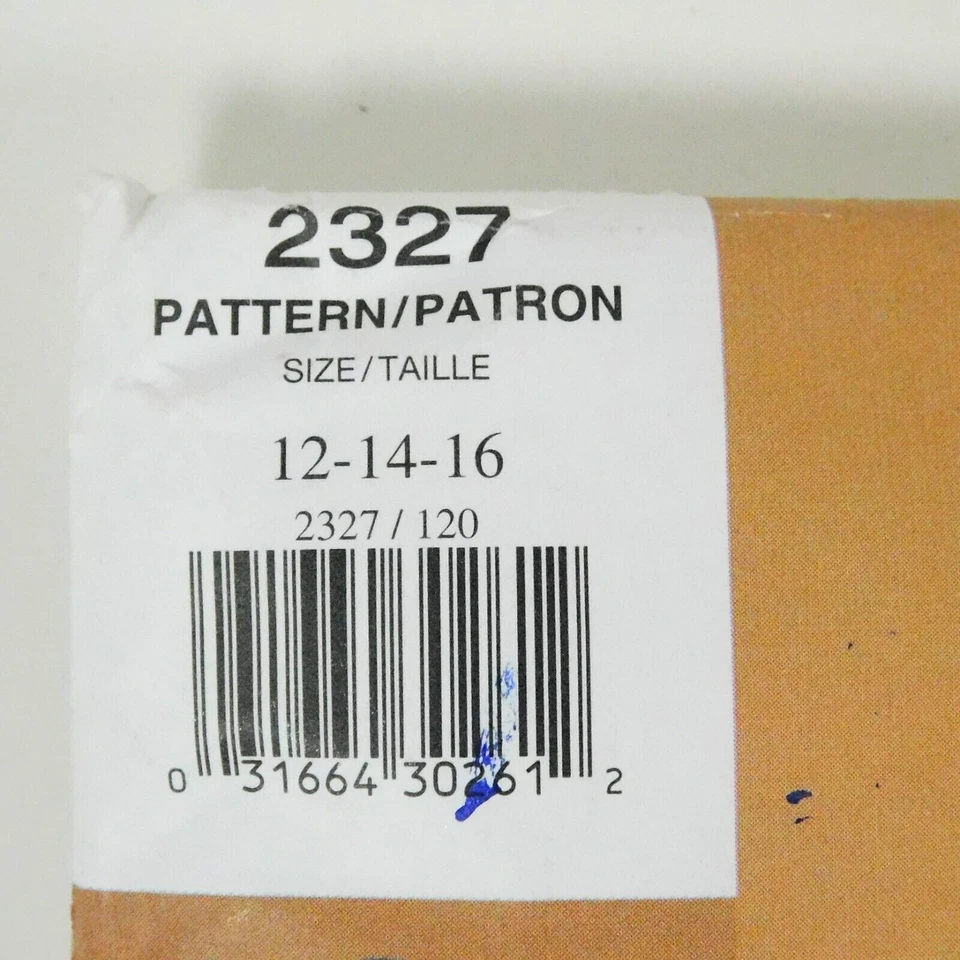 Vogue 2327 Misses Jacket Vest Jumper Tunic Pattern Size 12-16 Uncut Casual Hood - Image 4 of 4