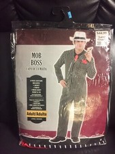 MOB BOSS Roaring 20  s Mobster Gangster cosplay Adult L mens costume