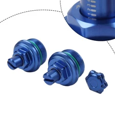 Preload Adjuster Fork Bolt Cap Screw Blue For Yamaha YZF-R3 MT-03 2019-23 23 22
