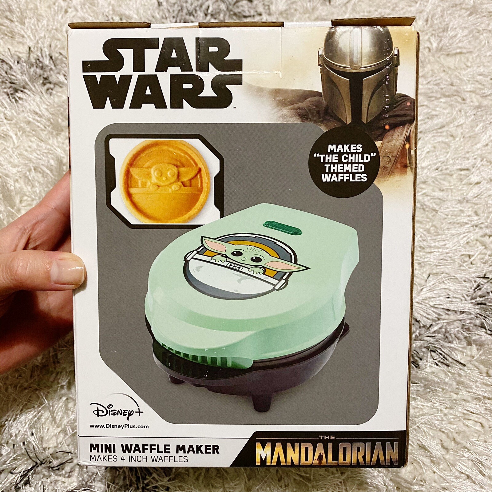 yoda mini waffle maker