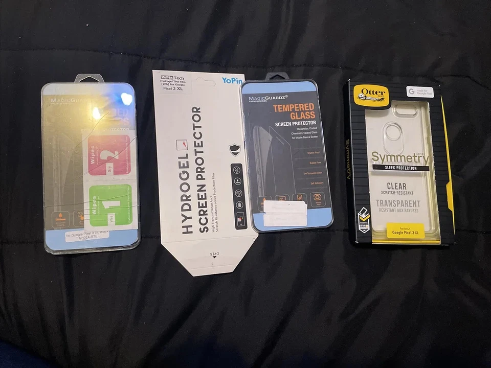 Funda y 3 protectores de pantalla para google pixel 3 xl Foto 2 de 2