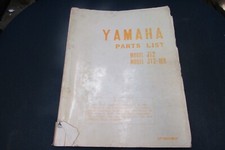 YAMAHA JT2 JT2MX PARTS LIST CATALOG MANUAL 