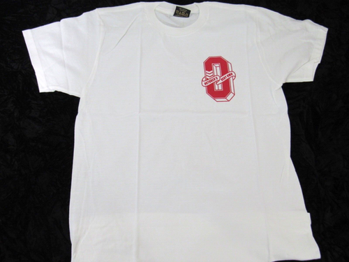 October Very Own White Red Logo Varsity O T-Shirt OVO Cotton Unisex Small