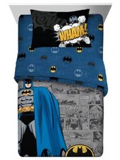 Batman "Vintage Comics" Kids Reversible Bed Set -W30570839313, W21651841063