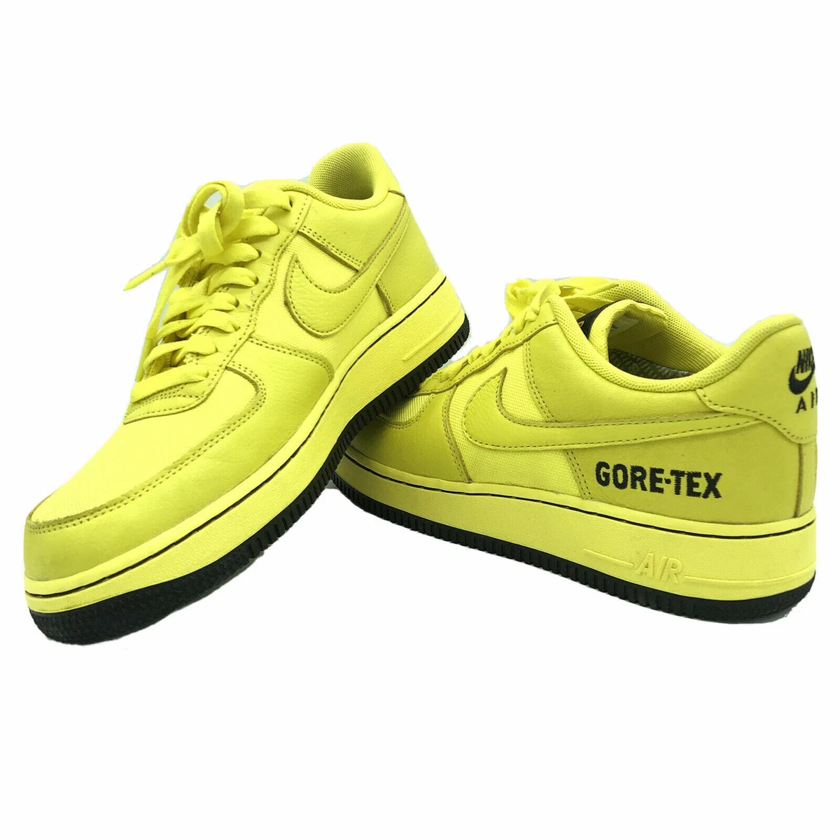 NEW Nike Air Force 1 GTX Men s Size 14 Dynamic Yellow Black CK2630
