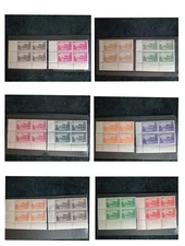 Rare Find 1947 - Norfolk Island Complete Set - MH - Original Gum)