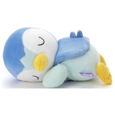 Pokemon Sleeping Friend Plush Toy Piplup S Size Pocket Monster Pokémon Doll New