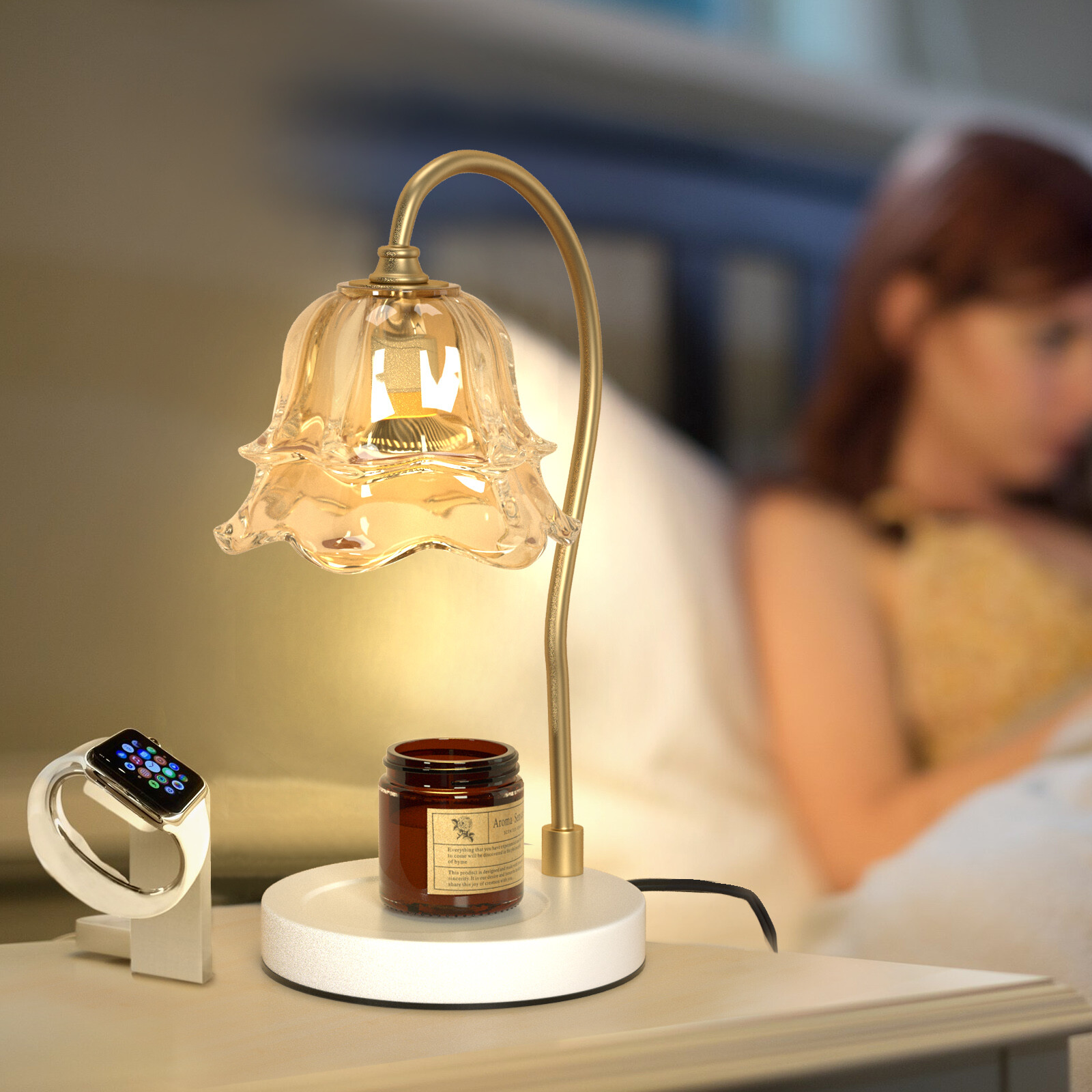 Candle Warmer Lamp with Timer for Soy Wax Candles Ideal for Gifts  -image