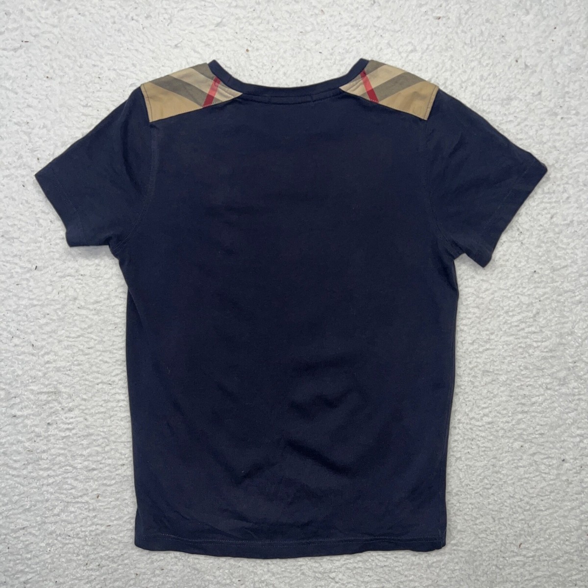 新品タグ付　BURBERRY 現行　キッズ　Tシャツ　6Y　ノバストライプ バーバリー ストライプ Tシャツ 6Y キッズ服(100cm~)