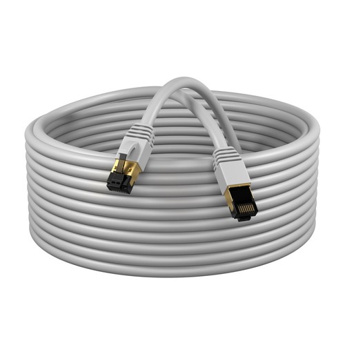 Lote de cable de conexión Ethernet blindado CAT8 cable red de cobre súper velocidad SFTP LAN - Imagen 10 de 20