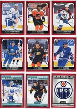 U PICK EM LOT 2021-22 21-22 O-Pee-Chee OPC RED BORDER PARALLEL Base RC SP Update