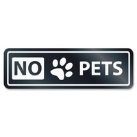 U.s. Stamp & Sign No Pets Window Sign - Uss9439 U.s. Stamp & Sign No Pets Window Sign - Uss9439