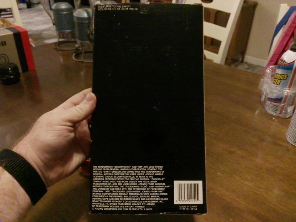 Racing Champions 1991 Edición Coleccionista Paquete de 4 Escala 1/64 con Tarjetas de Coleccionista Foto 4 de 4
