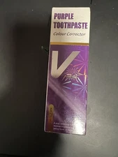 Purple toothpaste 