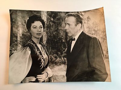 DIE GRÄFIN MIT NACKTEN FÜSSEN - AVA GARDNER - H. BOGART - FOTO 15x20 KINO PRESSE