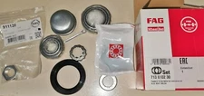 FAG 713 6102 30 wheel bearing set including axle nut rear VW Polo Golf Passat Jetta