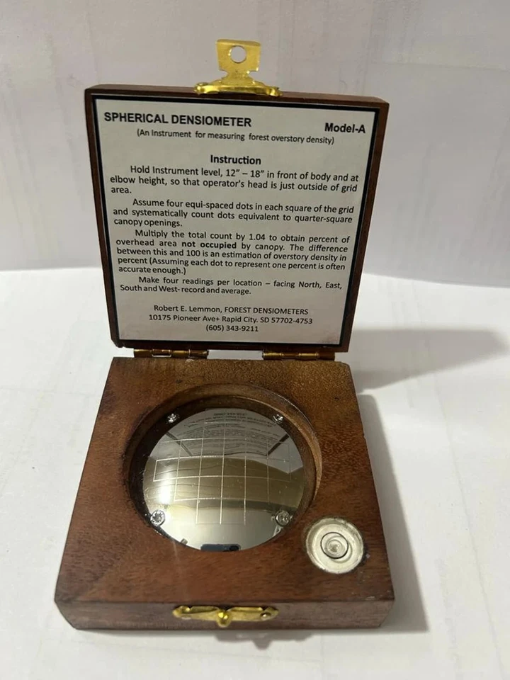 Spherical Densiometer -Convex Spherical Crown Densiometer-Essential Tool for Sci - Image 4 of 4