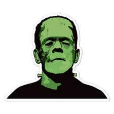 Frankenstein Monster, Vinyl Decal Sticker, Indoor Outdoor, 3 Sizes, #7627
