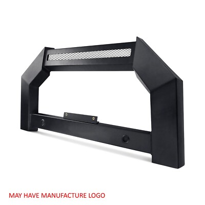 Kasei Bull Bar Brush Guard No skid Matte Black Fits 21-24 Jeep Grand Cherokee L