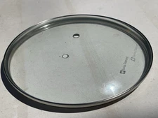 Swiss Diamond 8” Glass Lid Replacement – Vented No Handle – OEM Cookware