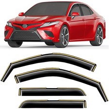 in-Channel Window Rain Guards Fit for 2018-2024 Toyota Camry Extra Durable De...