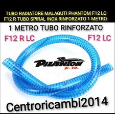 TUBO RADIATORE MALAGUTI PHANTOM F12 LC F12 R TUBO SPIRAL INOX RINFORZATO 1 METRO