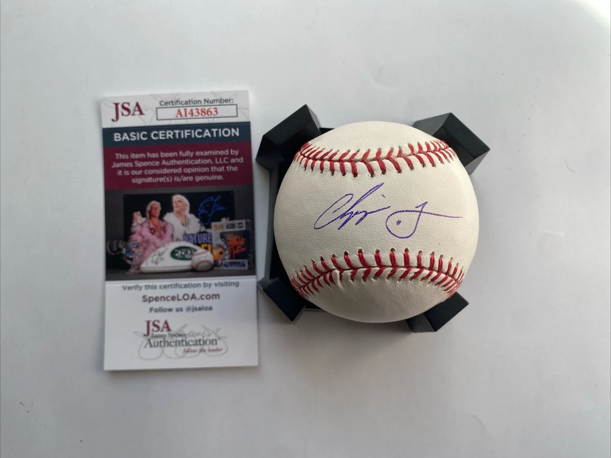 Chipper Jones Original Autographed Baseball MLB Balls for sale | eBay