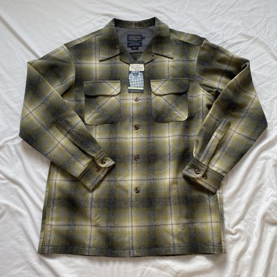 真*佑様 PENDLETON 60's BORD SHIRT Vintage 60s Pendleton Wool Board Shirt Red Navy Blue and Gray