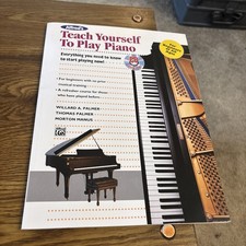 Alfred's Teach Yourself To Play Piano Book No CD, Beginners of All Ages 1991