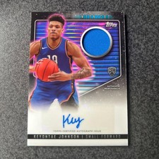 Keyontae Johnson 2023-24 Topps Midnight Rookie Auto Oklahoma City Thunder