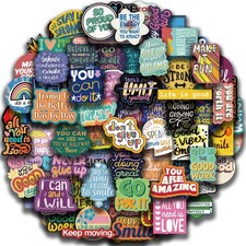 100Pcs Motivational  Inspirational Stickers for Teens Adults, Positive Affirmat