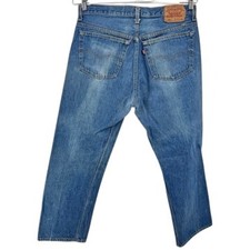 Levi's 501xx Jeans Mens 38x30 Blue Straight Leg Button Fly Vintage Made in USA