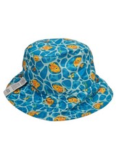 UV Skinz Reversible Beach Bucket Hat Kids Boys Size 6 UPF 50 Sunwear Protect