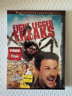 NEW Eight Legged Freaks (DVD, 2002) Snap Case Sci-fi Creature David Arquette 