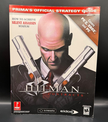 Hitman: Contracts Prima Official Strategy Guide Covers PS2, Xbox, and PC