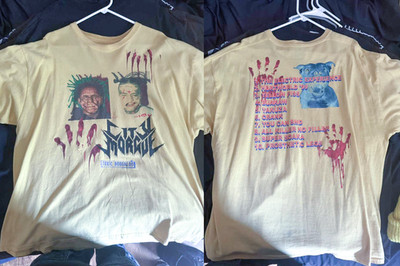City Morgue Band TOXIC BOOGALOO White Cotton Unisex T-Shirt UU860