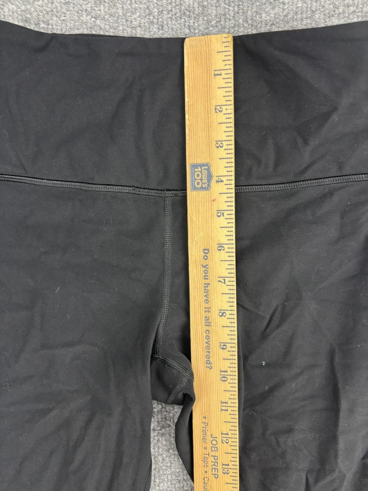 Leggings Athleta para mujer pequeños negros tiro ultra alto euforia 7/8 ajustados yoga gimnasio Foto 4 de 4