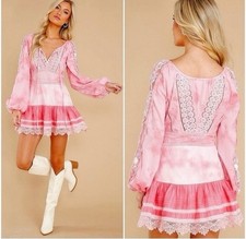 Loveshackfancy Chelie Pink Dress Size 10 Pink Feminine