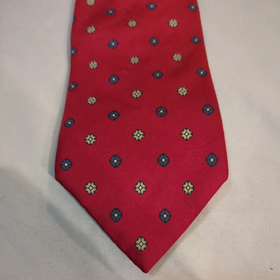 Corbata clásica John Weitz firma para hombre diseñador 100 % seda EE. UU. RN 22356 56" Foto 2 de 4