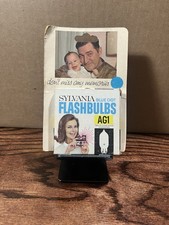 Rare Find Vintage Sylvania AG1 Flashbulbs Set Of 12 Sealed NOS