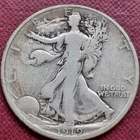 1919 D Walking Liberty Half Dollar 50c Better Grade #98350