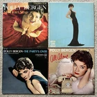 POLLY BERGEN - My Heart Sings ALL ALONE Morgan Party's Over LP Lot x4 Vinyl * EX