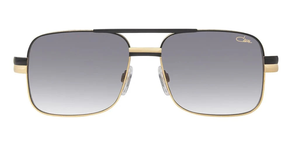 CAZAL LEGEND MOD.988 COL.001 BLACK GOLD WITH GREY GRADIENT LENS EYEGLASSES 57-16