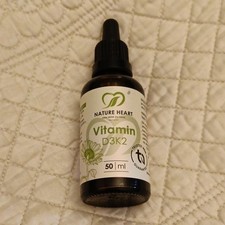 Nature Heart Vitamine D3 + K2 gouttes liquides 25 µg/20 µg 50 ml